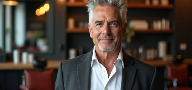 Coiffure homme cheveux blancs et gris : astuces pour un style élégant et raffiné Coiffure homme cheveux blancs et gris : astuces pour un style élégant et raffiné